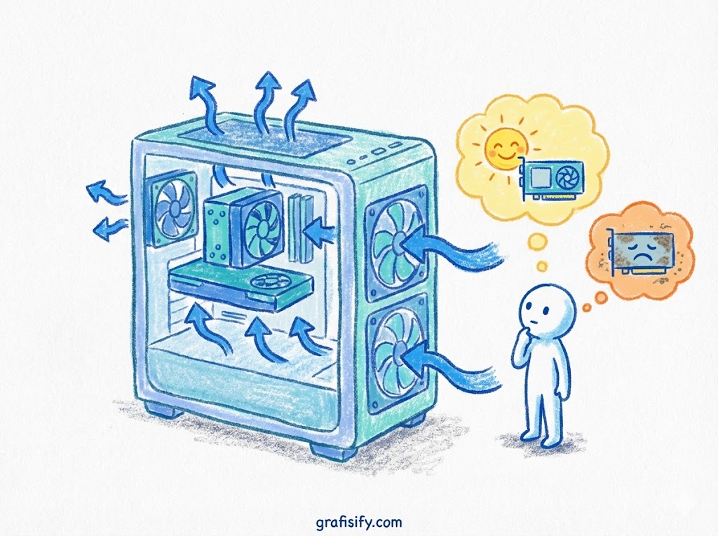 airflow diagram positive pressure