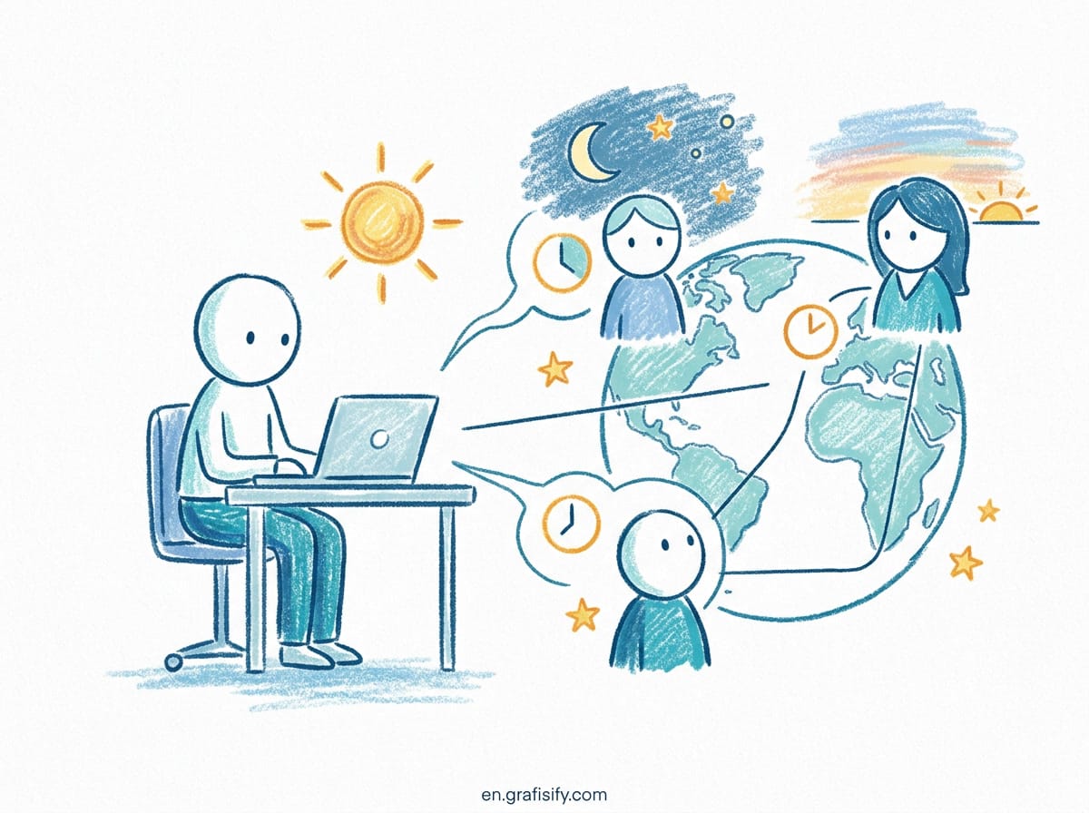 How Freelancers Can Work With International Clients Across Time Zones (Without Burnout)