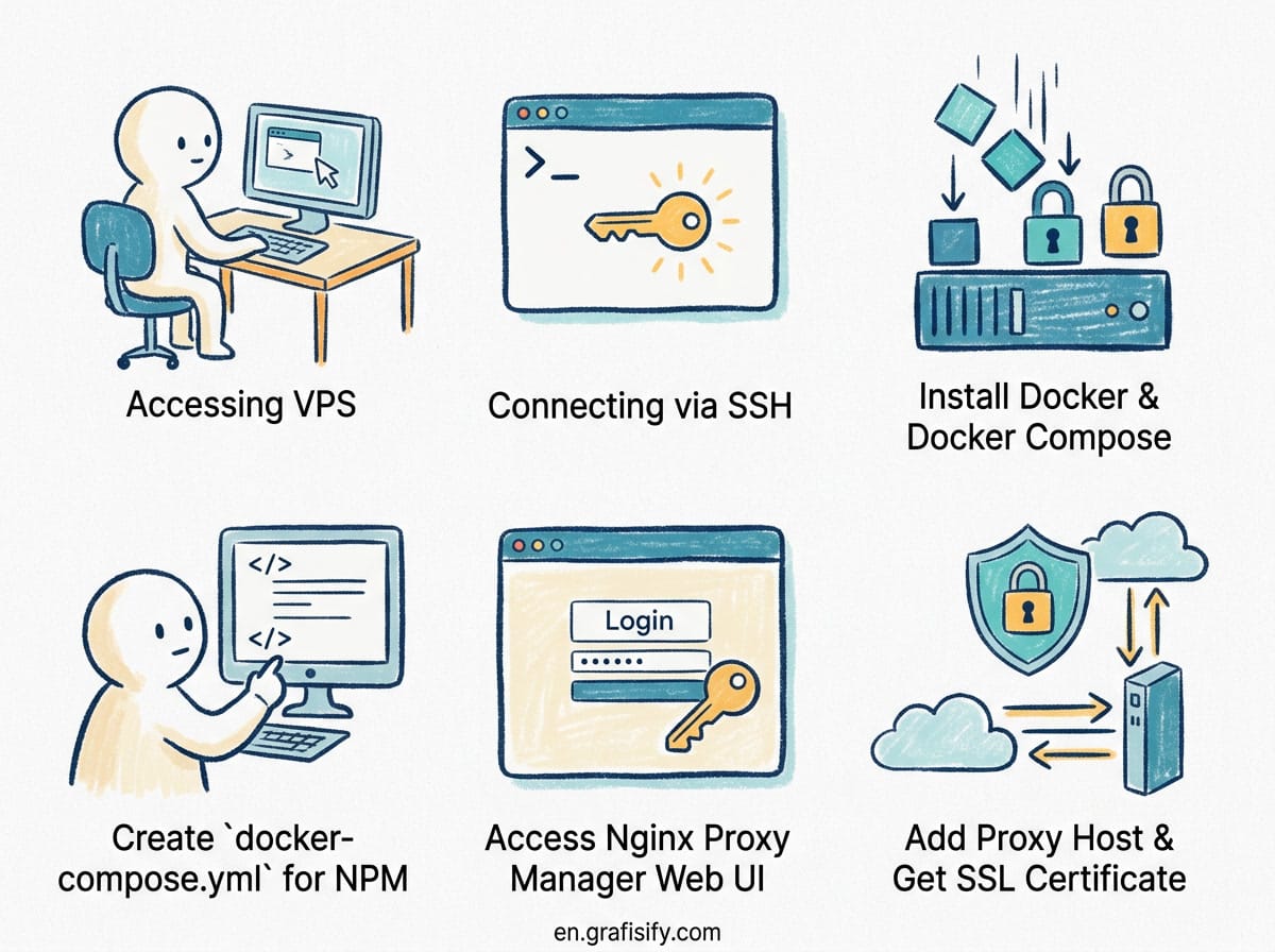 How to Set Up Nginx Proxy Manager on a VPS for Secure Reverse Proxying