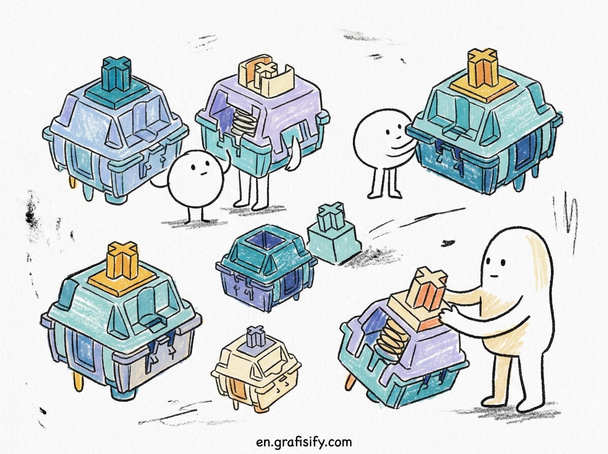 Mechanical Keyboard Switches: How to Pick the Right One