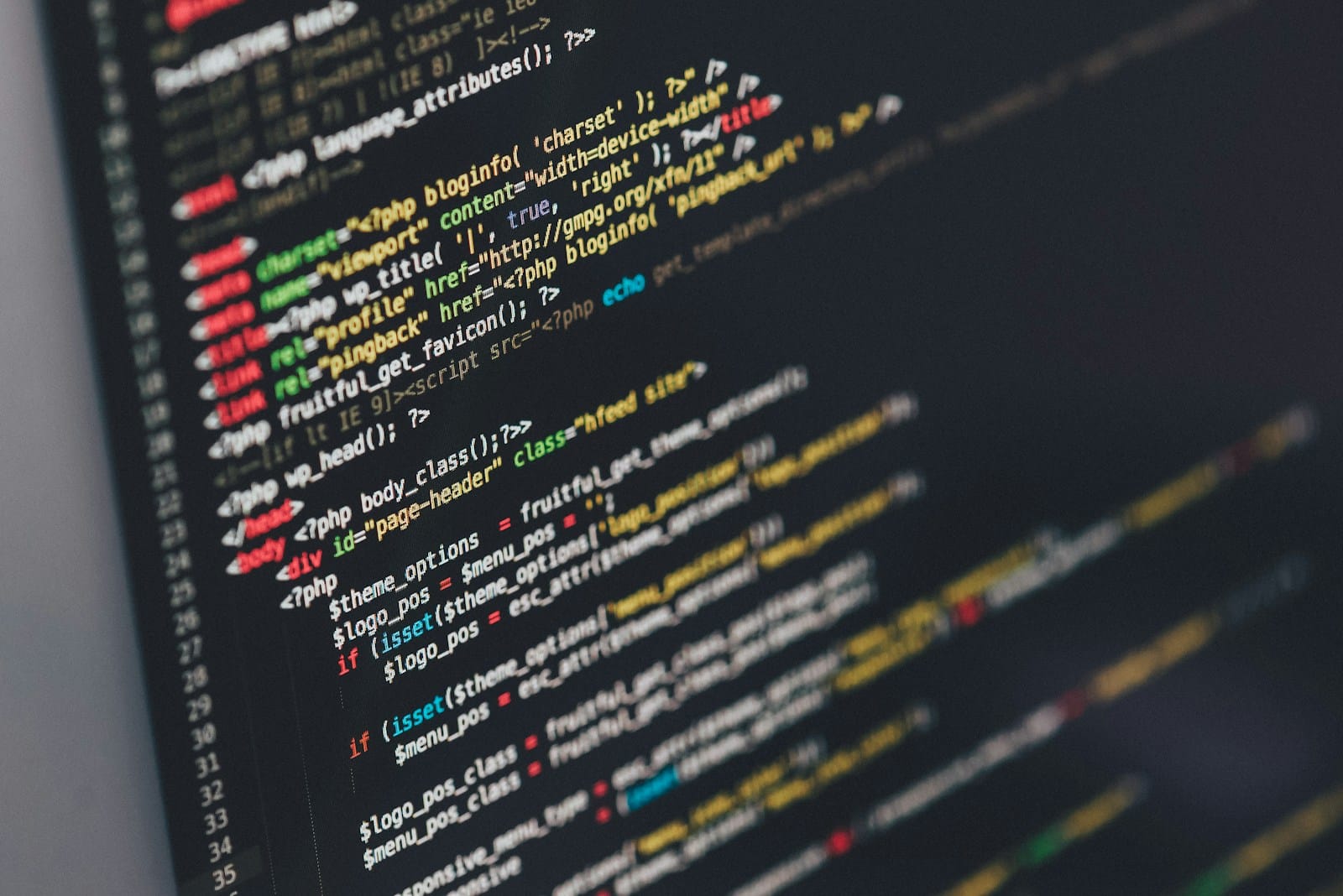 Laptop screen showing code where an AI coding agent reads a project rules file