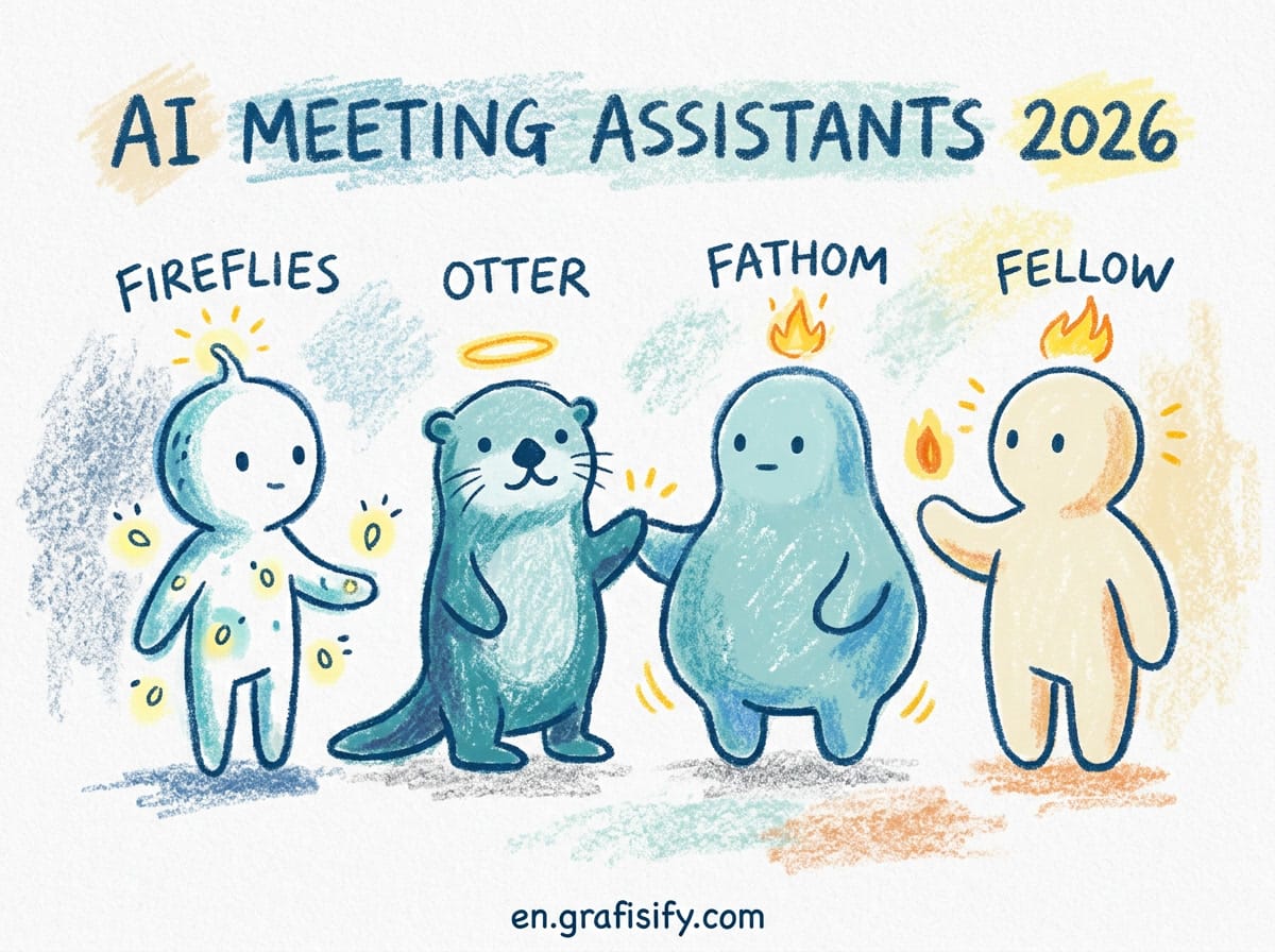 Best AI Meeting Assistants 2026: Fireflies vs Otter vs Fathom vs Fellow