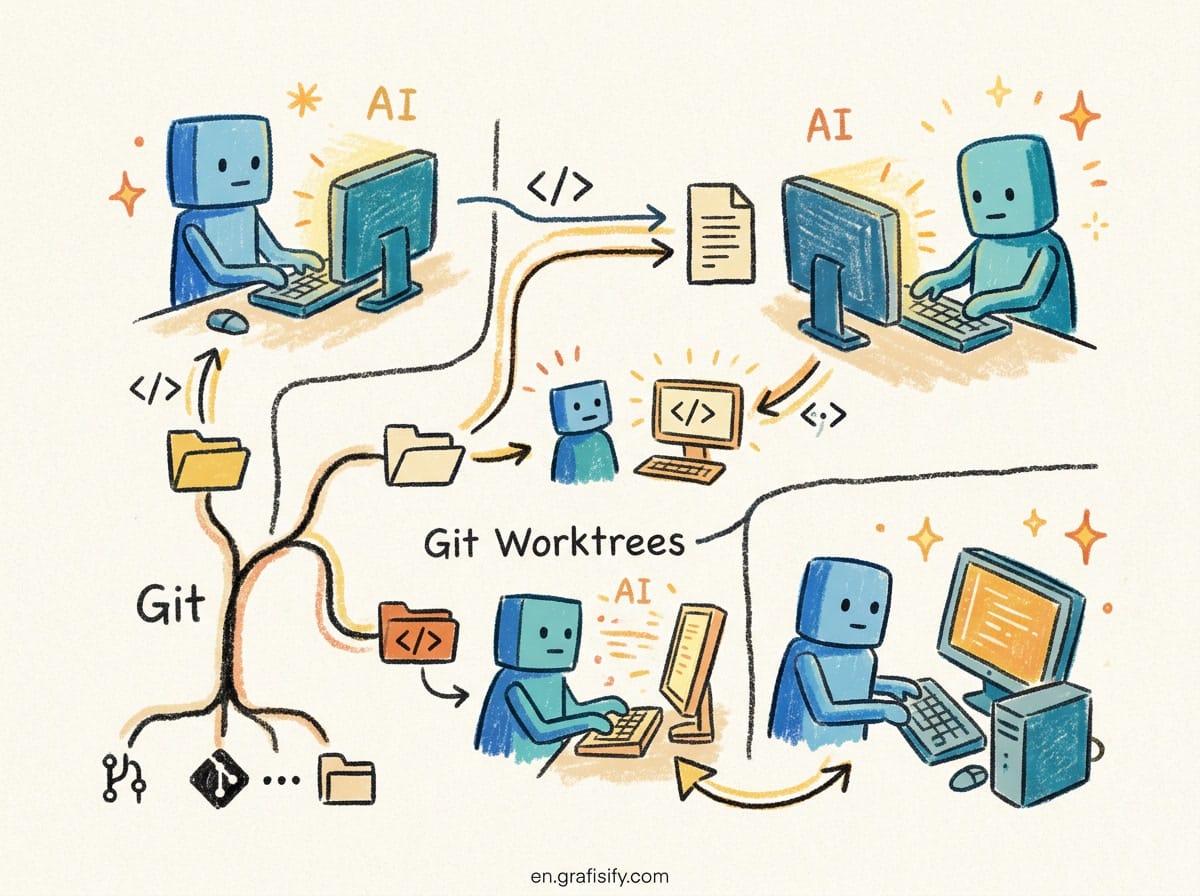 Run Parallel AI Coding Agents with Git Worktrees